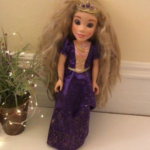 large rapunzel doll